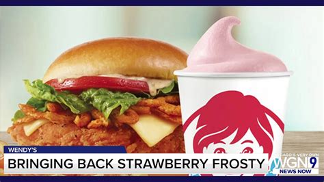 Wendy's bringing back fan-favorite Frosty flavor, adding new menu items